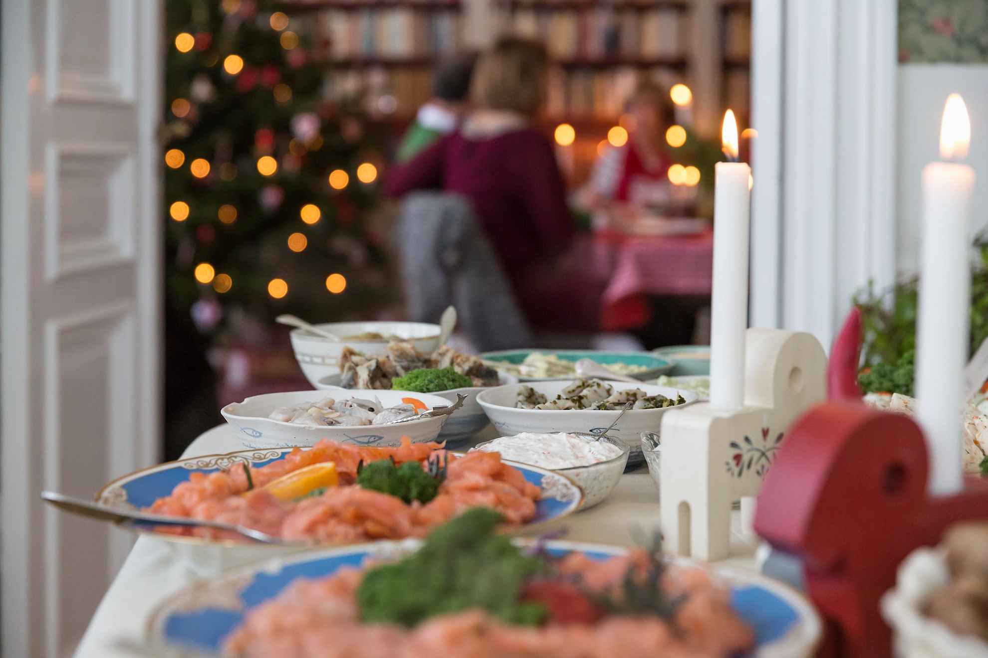 Buffet de Noël suédois