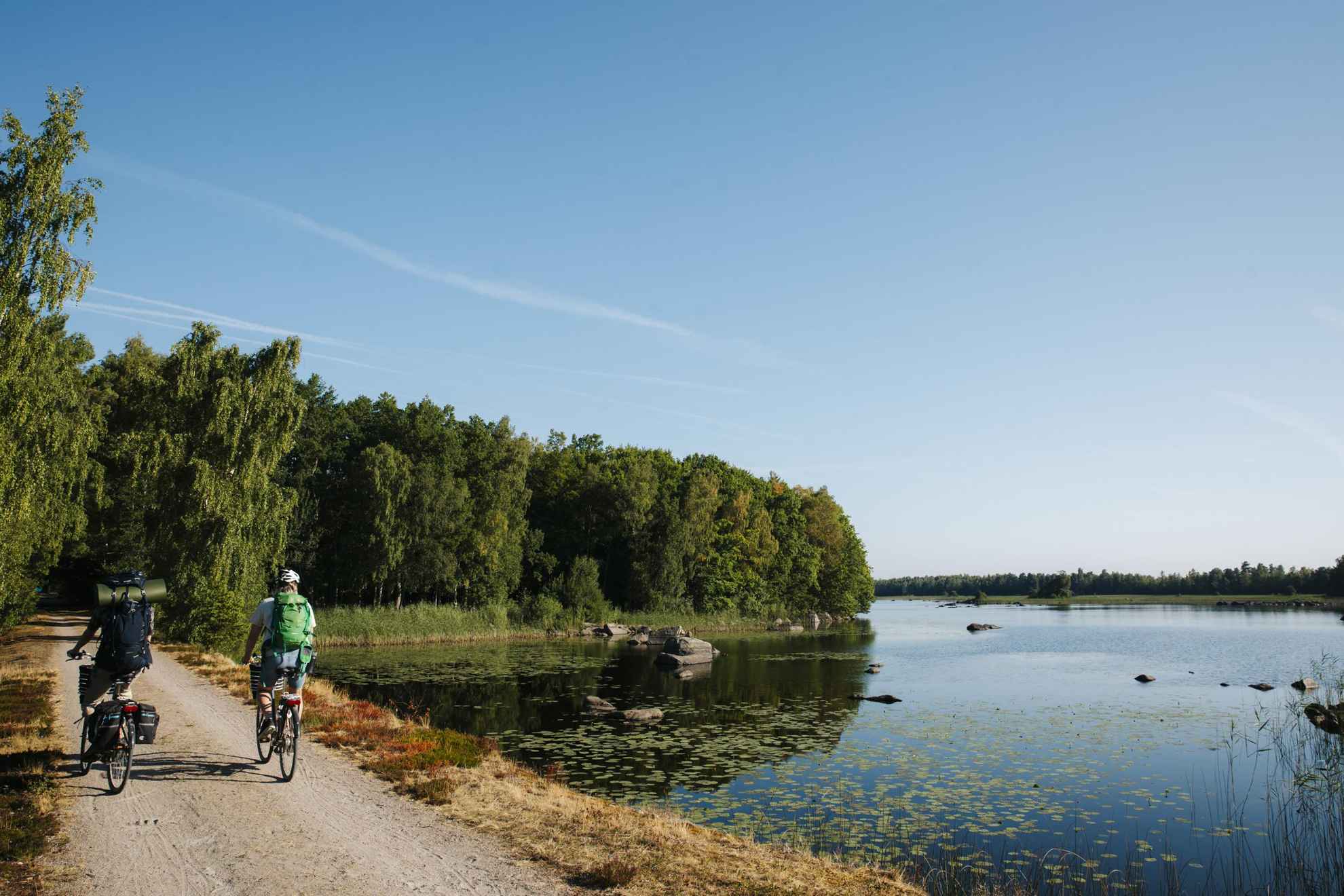 Faire du vélo dans la région de Småland