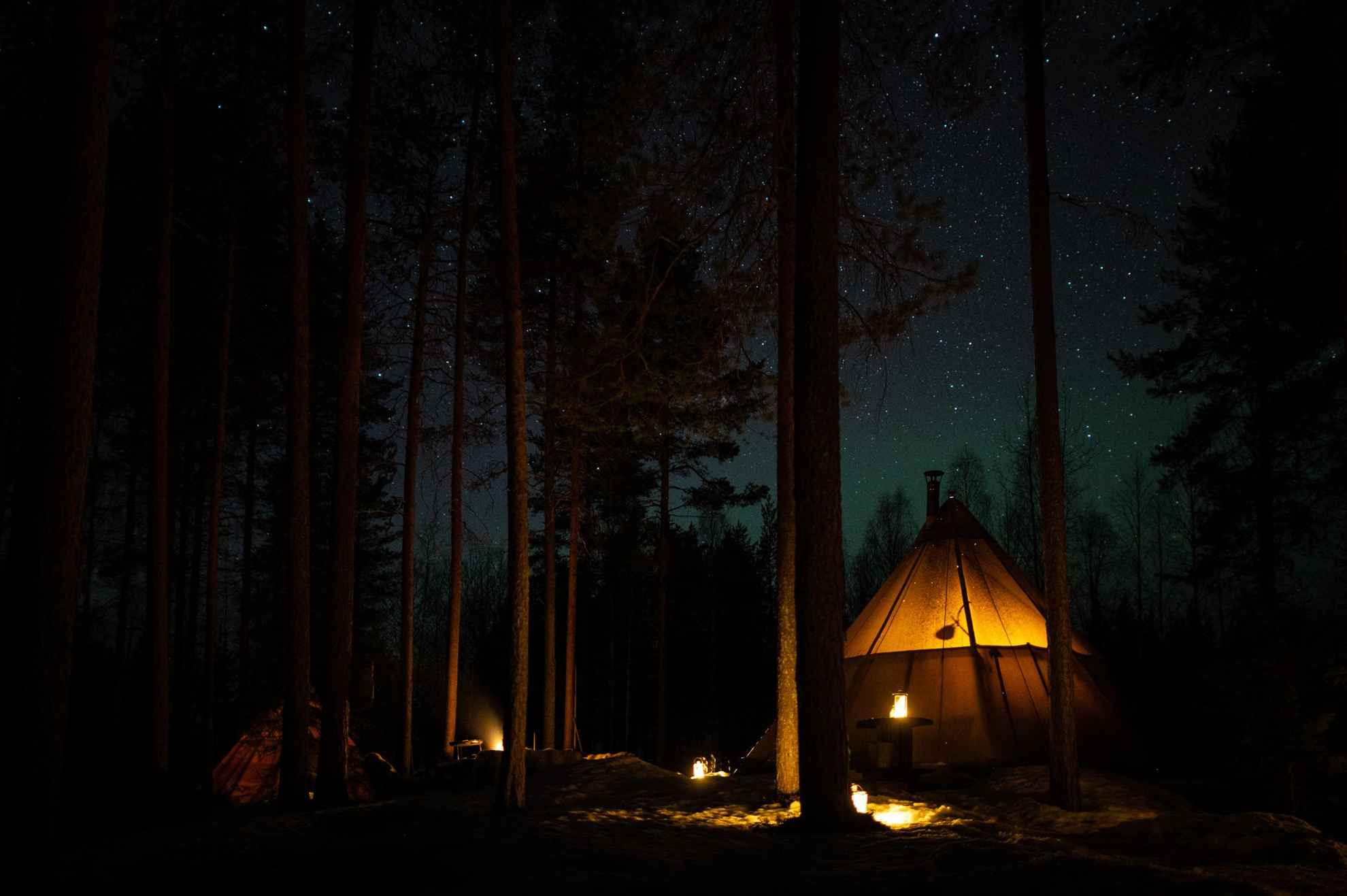 Aurora Safari Camp en Laponie suédoise
