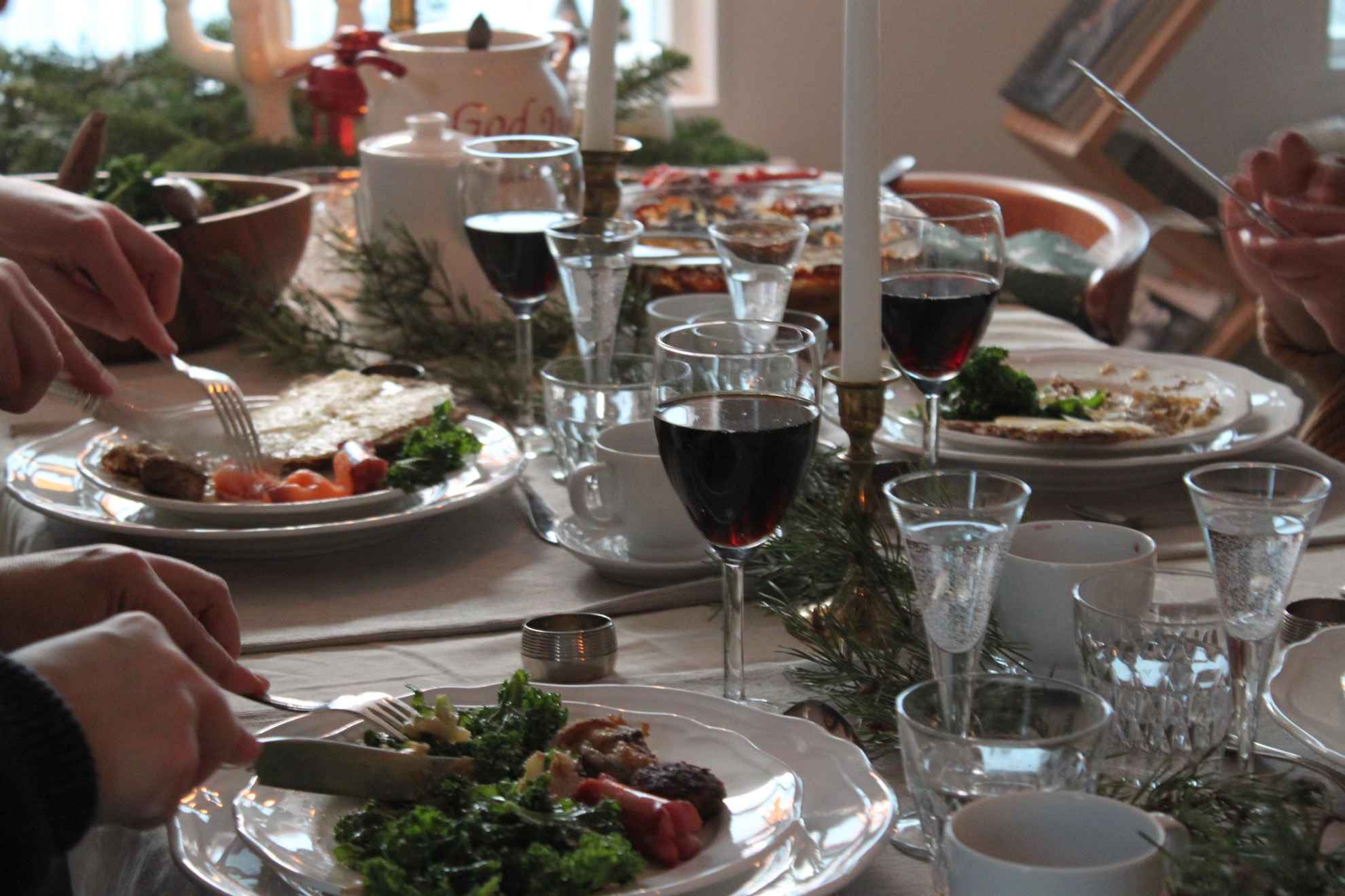 Repas de Noël suédois