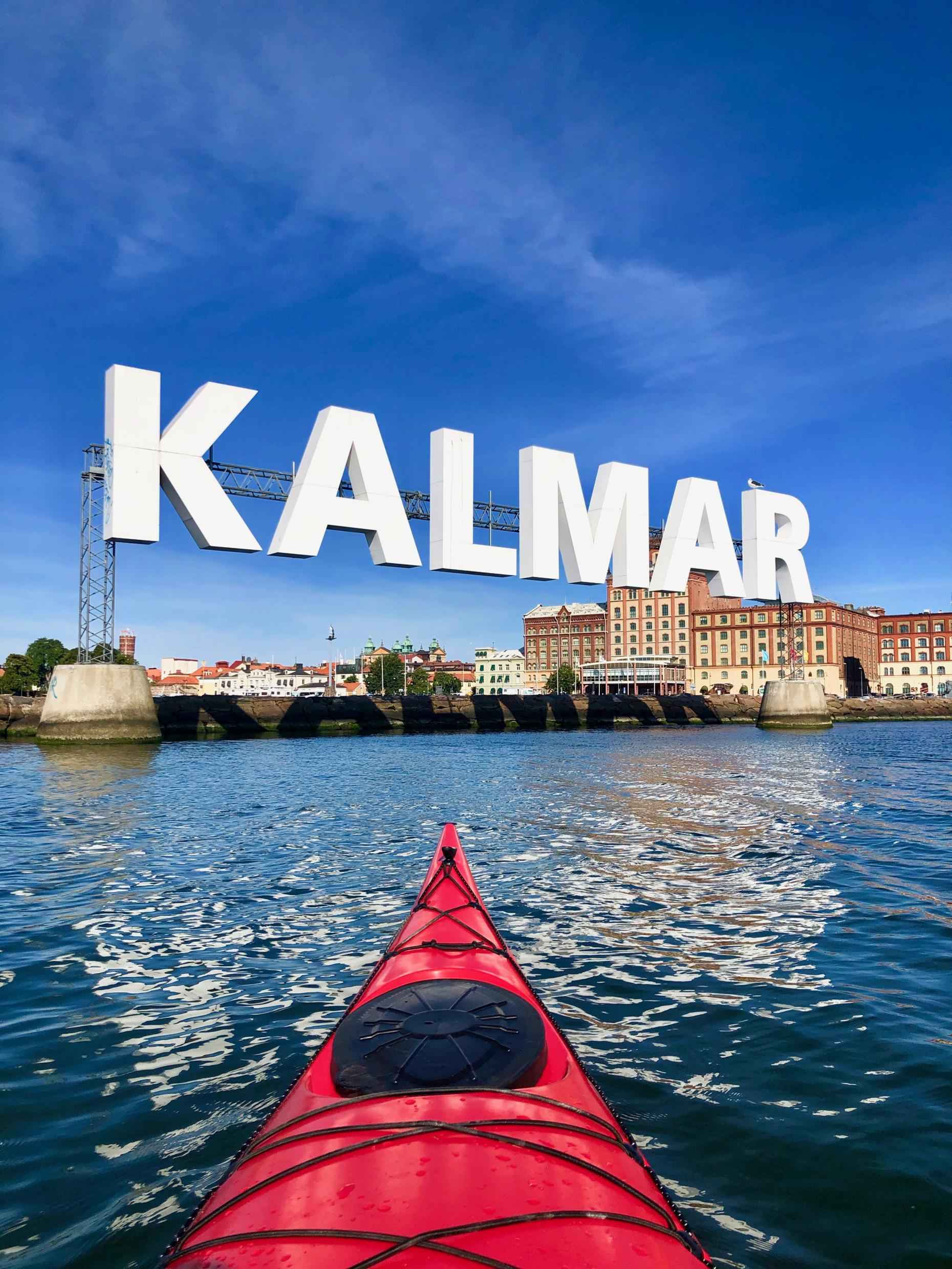 Faire du kayak à Kalmar