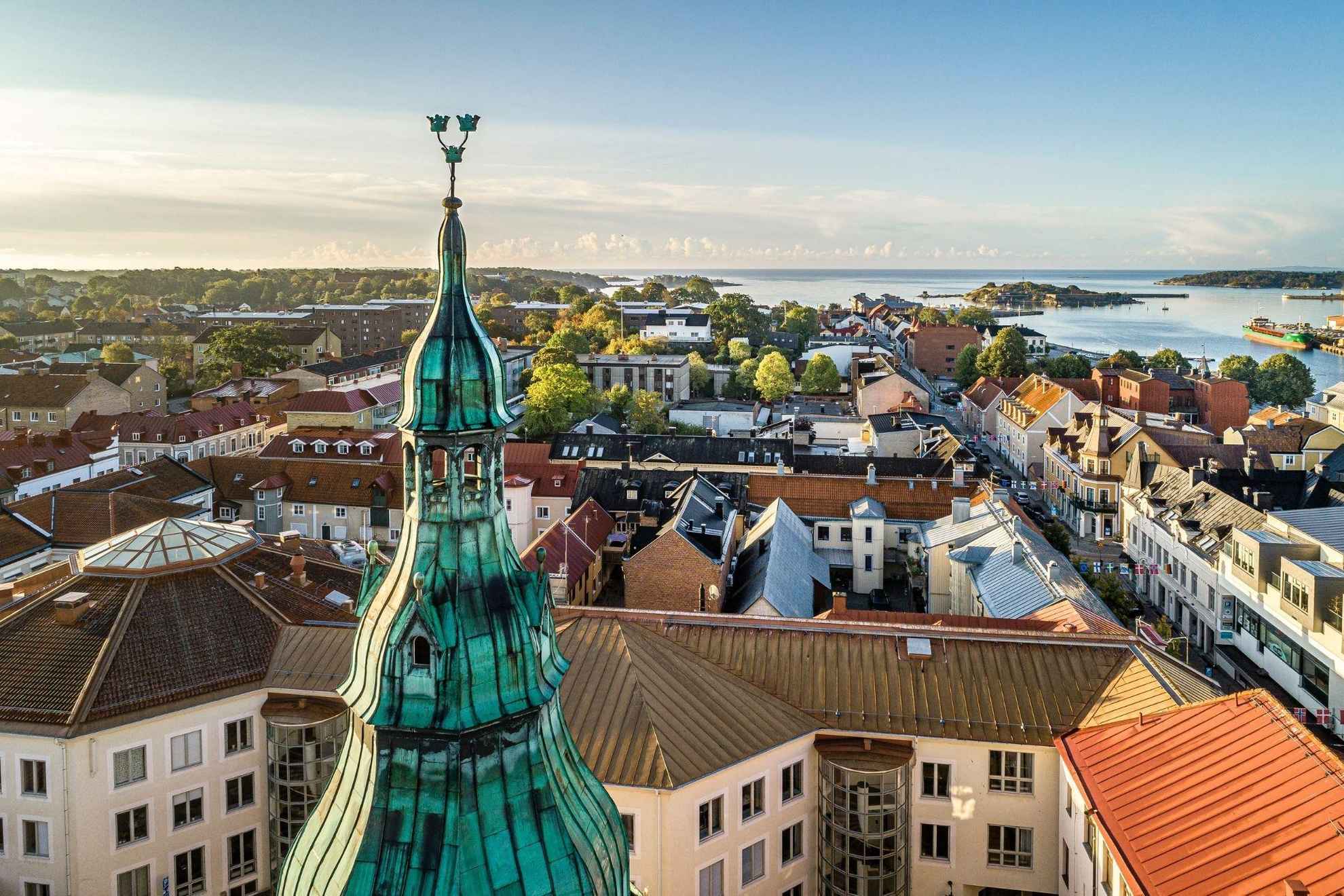 Karlshamn dans le comté de Blekinge