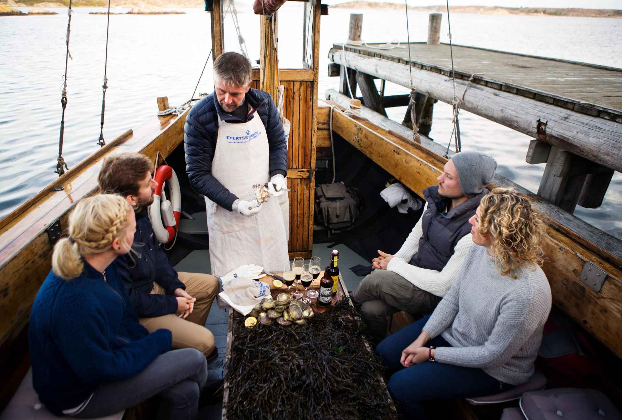 Safari de fruits de mer dans l'Ouest de la Suède