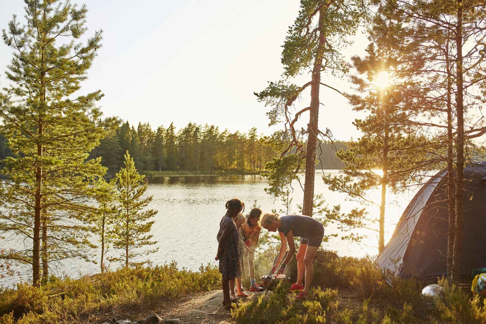 Camping en Suède
