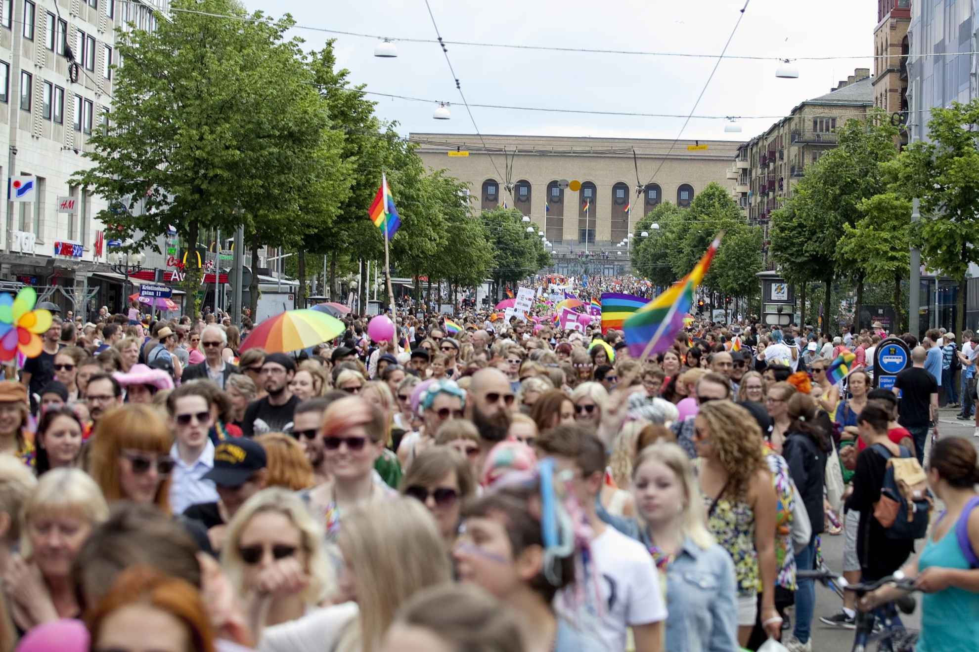 West pride à Göteborg