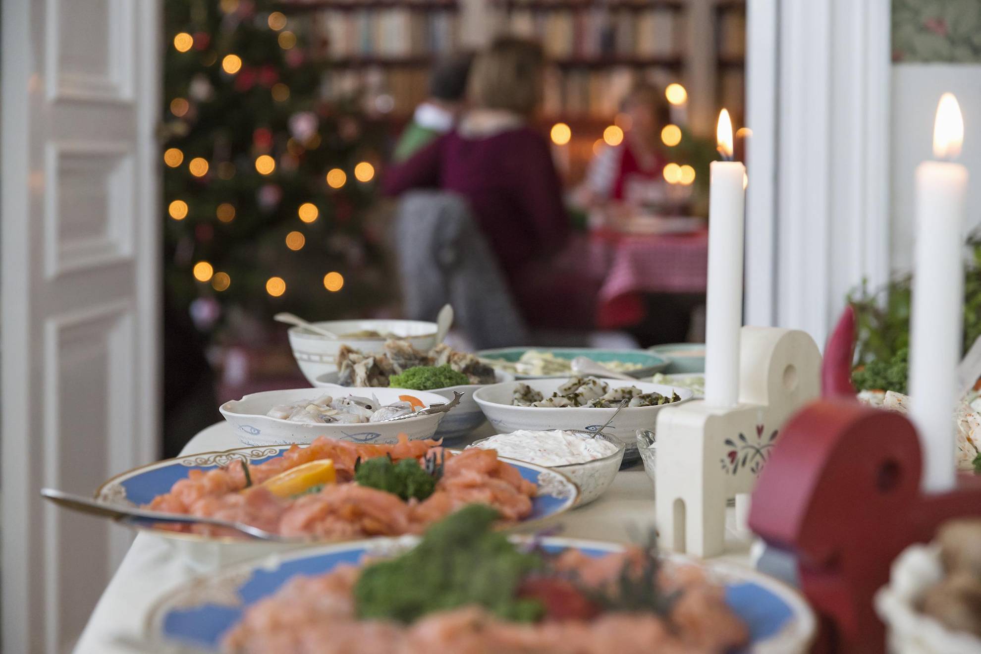 Table de Noël suédoise