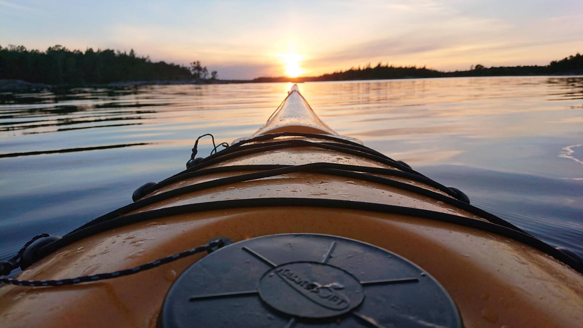 Faire du kayak dans l'archipel de Gräsö