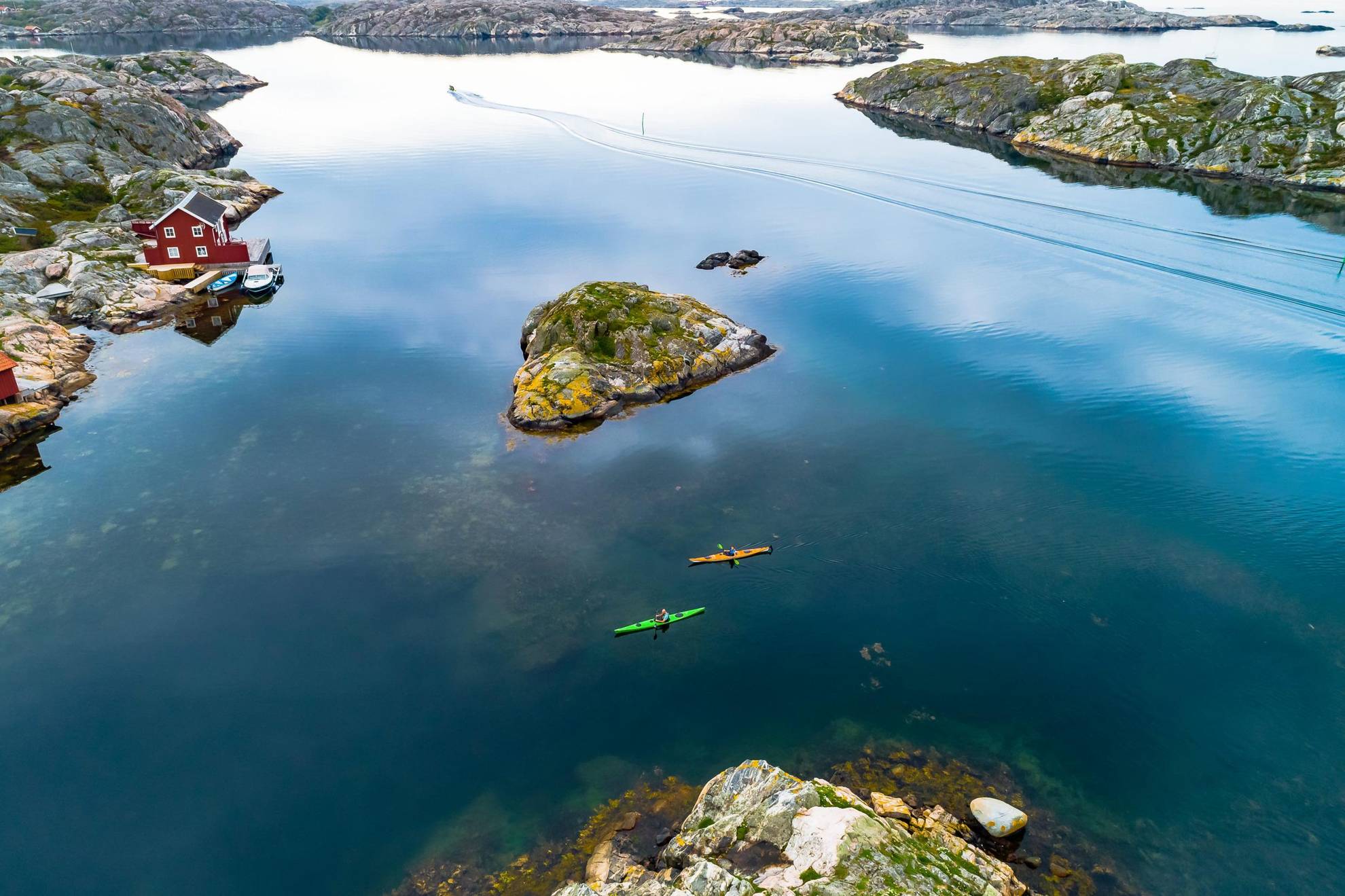 Kayaking in Skärhamn Västsverige