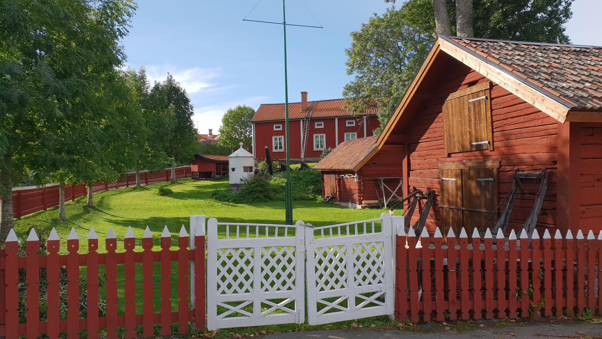 Des maisons en bois à Öregrund