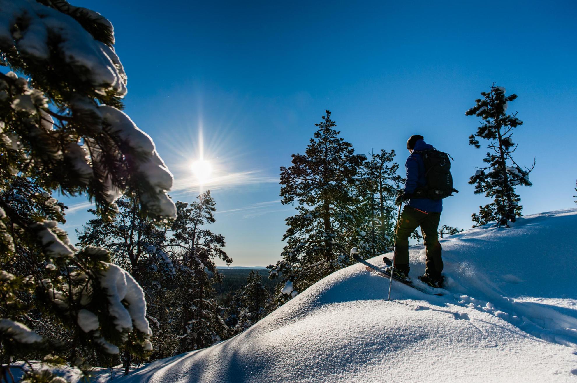 Skier en Suède