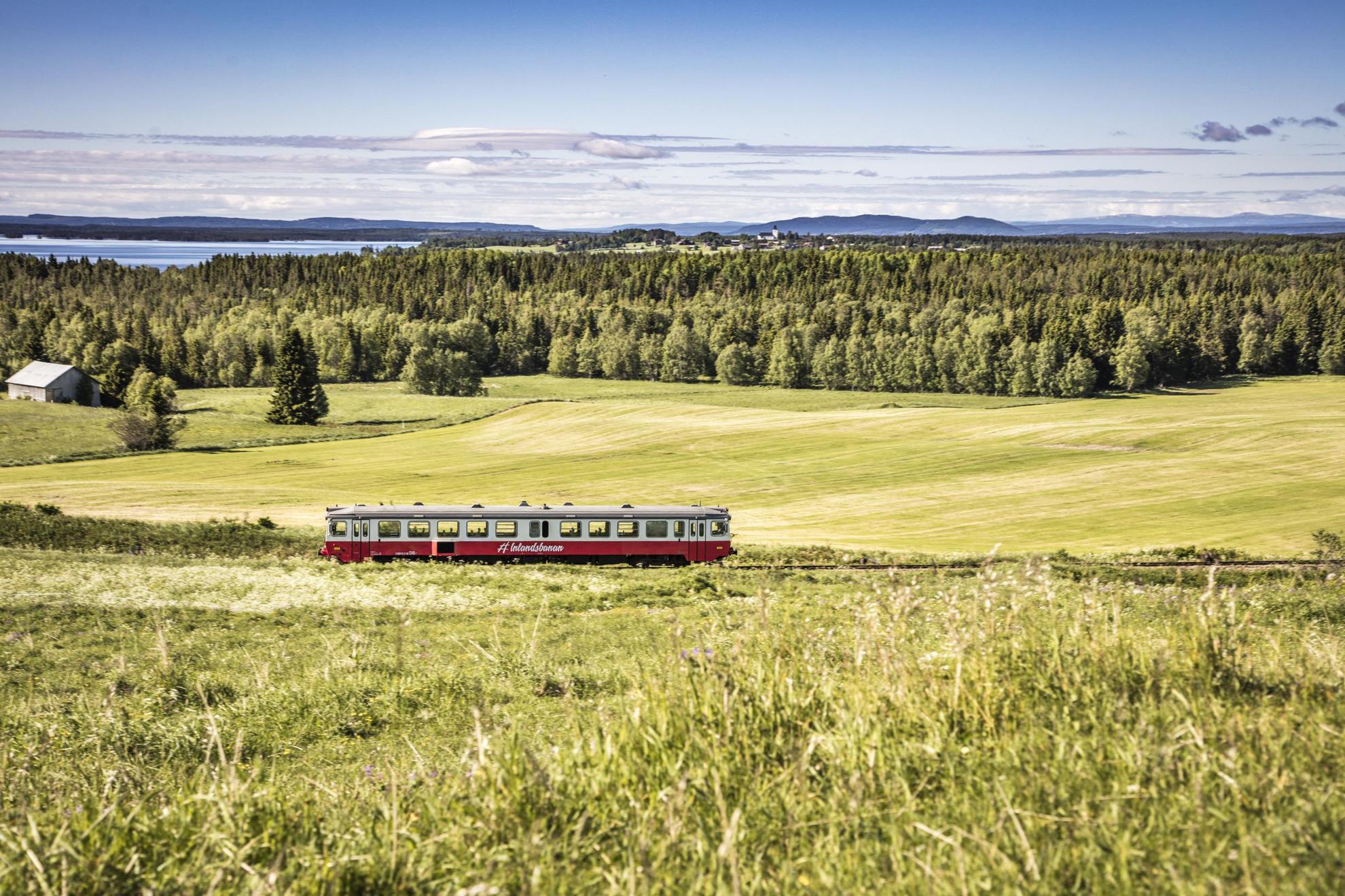 Le train Inlandsbanan